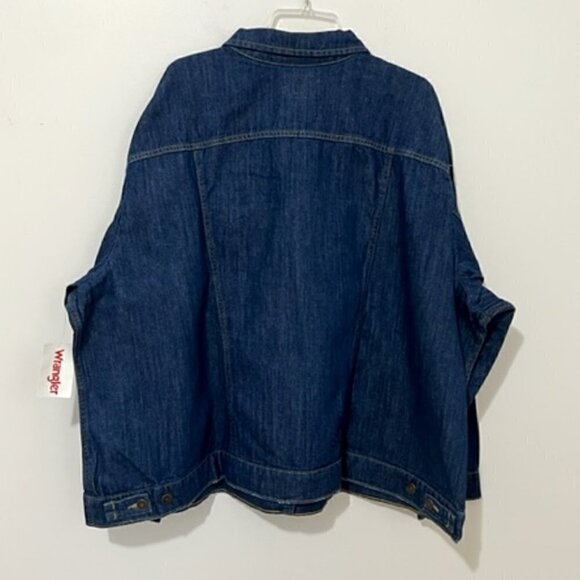 Wrangler Women's Memory Maker Denim Jacket Dark Wash - Picture 3 of 8